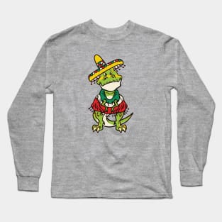 Tyrannosaurus Mex // Funny Fiesta T-Rex Long Sleeve T-Shirt